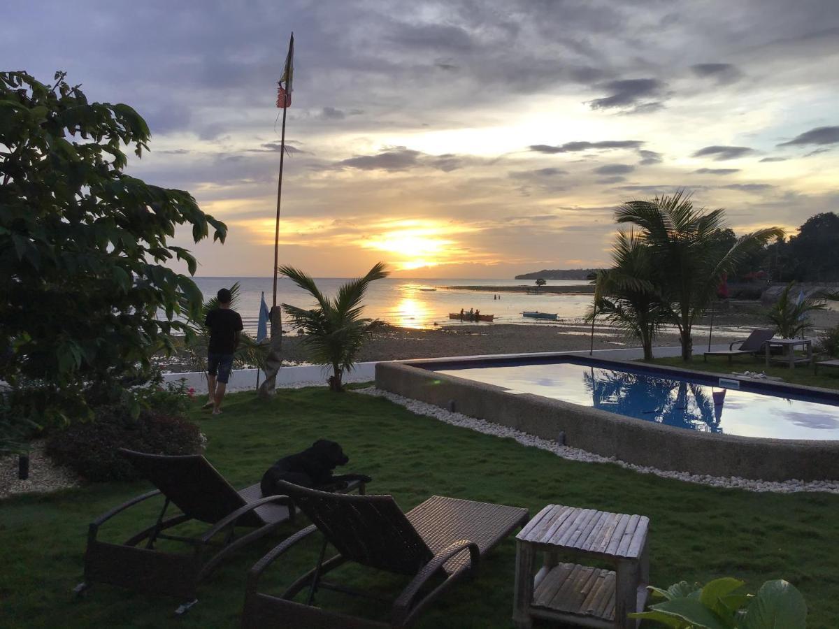 Bamboobeachvilla1 Ac New Oceanfront Pool Sunsetview Garden Kitchen Satellite Starlink Wi-Fi Dimiao المظهر الخارجي الصورة